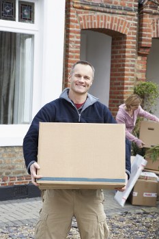 Careful loading of furniture into a van for a local Maida Vale job