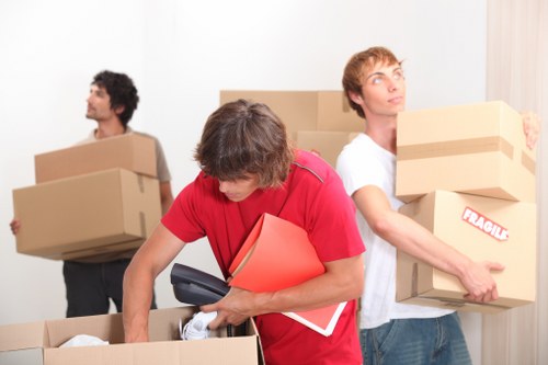 Charitable reuse of furniture and household items during a move
