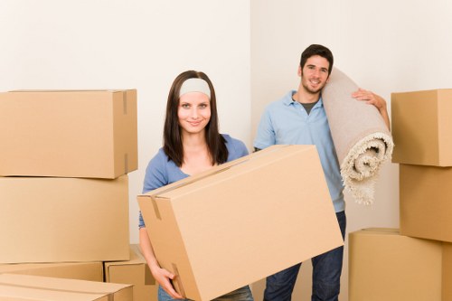Checklist and packing materials prepared for house removals in Maida Vale
