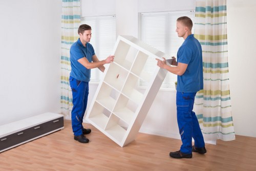 Local moving team assisting with a small business or home collection in Maida Vale