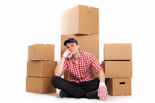 Local moving team handling access and parking in Maida Vale